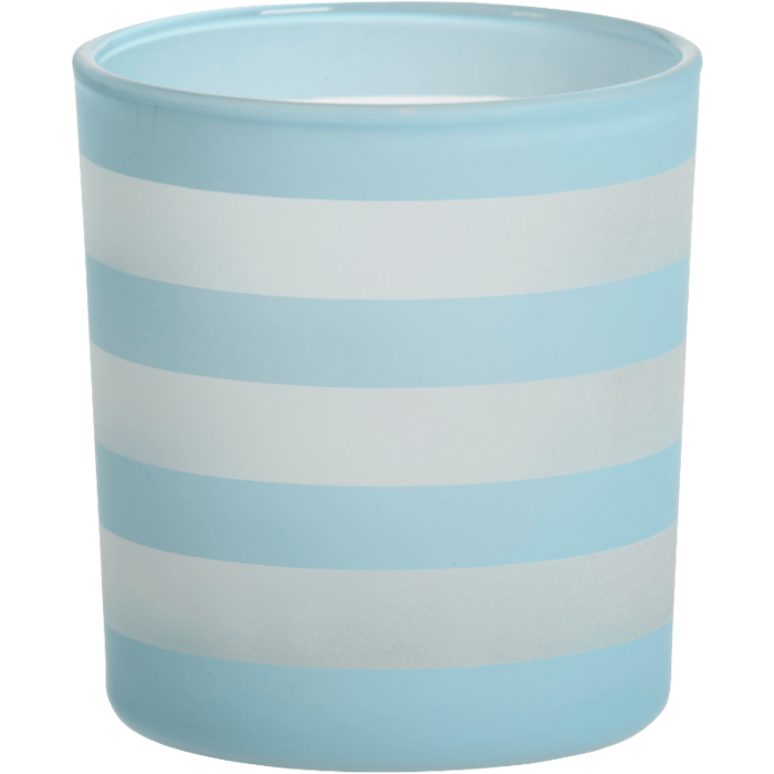 Yankee Candle Coastal Stripe Votive Holder - Light Blue-1